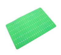 NOLITOY Tapis en Silicone Isolant pour Viande Réfrigérée Vert, Antidérapant et Facile à Nettoyer, pour Vitrines Commerciales et Rayons de Supermarché