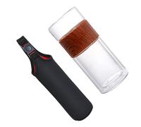 NOLITOY Tasse à Thé Infuseur Double Paroi Résistance Haute Température Étanche et Portable pour Voyage et Maison