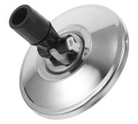 NOLITOY Tête de Rechange Rotative pour Balai à Franges Ronde en Acier Inoxydable 22 MM Base Résistante Accessoire de Remplacement pour Nettoyage Sols Maison Bureau et Locaux