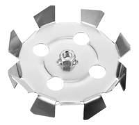 NOLITOY Tête Malaxeur Enduit pour Perceuse Électrique Batteur Robuste Fer Galvanisé Mélangeur Compact et Léger pour Peinture Plâtre et Mortier Accessoire Polyvalent pour Chantier