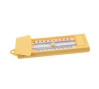 NOLITOY Thermomètre Minimum et Maximum Portable pour Intérieur Extérieur Jardin et Serre Indice Bleu pour Variation de Température Montage Mural Simple et Pratique