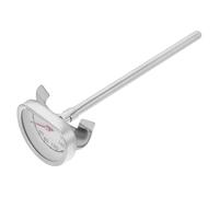 NOLITOY Thermomètre Support en pour Huile à Inoxydable Acier Friture avec Mesure Précise Température, Résistant aux Hautes Températures pour et Fabrication de Bougies