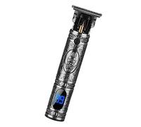 NOLITOY Tondeuse Cheveux Rétro Huile avec Écran LCD Tondeuse Électrique Compacte pour Hommes pour Coiffure et Précision