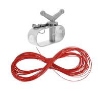 NOLITOY Treuil pour Bâche de Piscine avec Câble Tendeur Sécurisé pour Hivernage et Protection des Sol