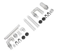 NOLITOY Tube D'arrivée d'eau en Abs pour Aquarium 12mm, Tuyau de Sortie Lisse Compatible avec Modèles 602b/603b et 250/300/600, Accessoire Portable pour Filtration Externe