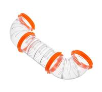 NOLITOY Tubes Transparents pour Hamster Accessoires Cage DIY Tuyaux Robustes Faciles à Installer pour Tunnel Extérieur Jeu Activité pour Petits Rongeurs