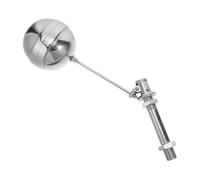 NOLITOY Vanne à Flotteur Automatique 1/2 Pouce en Acier Inoxydable Vanne de Contrôle du Niveau d'Eau pour Réservoirs Bassins et Abreuvoirs Protection Anti-Débordement Usage Hydroponie