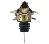NOLITOY Verseur à Vin Forme de Tortue Alliage de Zinc Finition Antique Bec Verseur pour Bouteille de Vin Distributeur Décoratif pour Bar et