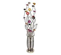 NOLLAM Lampe Fleur LED Lampadaire pour Salon Chambres Moderne Élégant Coloré Vase en Forme De Lampe sur Pied Home Art Décor Vertical Lumière Chaude Intérieur Luminaire Étudier Bureau