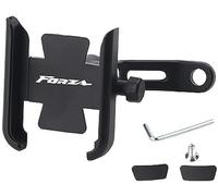 NOLLAM Support de Support de téléphone Portable pour rétroviseur de Guidon de Moto apte pour H-Onda Forza 125 250 300 350 750 Support de Support GPS