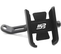 NOLLAM Support de Téléphone Portable pour Rétroviseur de Guidon de Moto Compatible avec Piaggio MP3 250 300 500 HPE Sport - GPS