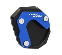 NOLLAM Support Moto Plaque De Support D'extension De Béquille Latérale pour Accessoires De Moto pour H-Onda TRANSALP 750 2023 2024(Turquesa)