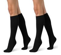 NOLOGO KATIACALZE Chaussettes Hautes Femme Polaires Vancouver - Chaussettes Thermiques Chaudes, Hiver, Longues, Élastique, résistant, Doux, Respirant 2-3 Pairs