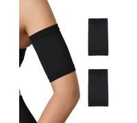 NOLOGO Manchon PICC Line Antibactérien 2pcs - Protection Bras Respirante pour Capteur Glycémie et Tatouage, Manchon Compression Bras en Microfibre - Made in Italy