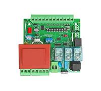Nologo START-S3XL / 2020 - Plaque centrale universelle pour portes coulissantes, basculantes et serrures, compatible avec toutes les marques 230 Vac Came FAAC FADINI BENINCA, noir