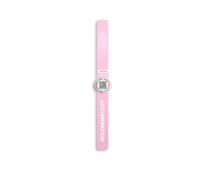 NoLongerLost Tracker pour enfant - Bracelet intelligent - Slap on - Bracelets SOS (rose clair)