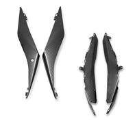 NOLONGNRDX Capots de moto Pour Yamaha YZF-R3 YZF-R25 2019-2023 Couvercle De Siège Supérieur Latéral Moto Carénage Central Arrière Protecteur Capot(F-Carbon Look-1 Set)