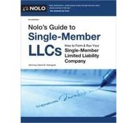 Nolo's Guide To Single-Member Llcs