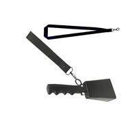 NOLOWY Cloche de vache avec poignée pour faire du bruit, cloches d'école, cloches d'appel à la main pour jeu de ballons de football