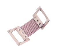 NOLOWY Lot de 100 fermoirs élastiques en aluminium remplaçables