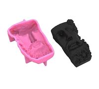 NOLOWY Moule en résine motif statue occidentale décoration 3D bougie savon bougie moule époxy, moule à savon fait main pour décorations