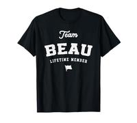 Nom amusant de l'équipe Beau membre à vie T-Shirt