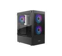 GAMDIAS Boitier Moyen Tour ATX Talos E3 Mesh RGB avec Panneaux vitrés (Noir)