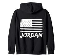 Nom d'anniversaire personnalisé de citoyenneté jordanienne Sweat à Capuche