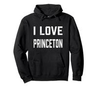 Nom de bébé avec Inscription « I Love Princeton Family » Sweat à Capuche