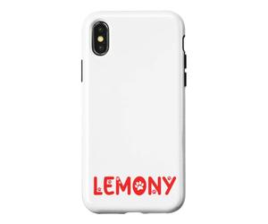 Nom de Chat en Forme de Citron. Tout ce Dont Vous Avez Besoin, C'est l'amour Coque pour iPhone X/XS