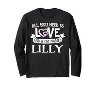 Nom de Chat Lilly Design - All You Need is Love! Manche Longue