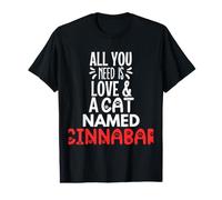 Nom de Chat Loki Design - All You Need is Love! T-Shirt Graphique avec Valeur