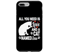 Nom de Chat personnalisé Zeus Mignon Chaton Amoureux des Animaux de Compagnie Coque pour iPhone 7 Plus/8 Plus