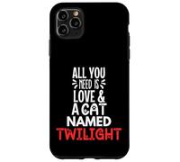 Nom de Chat Twilight Design - All You Need is Love ! Coque pour iPhone 11 Pro Max