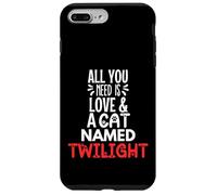 Nom de Chat Twilight Design - All You Need is Love ! Coque pour iPhone 7 Plus/8 Plus