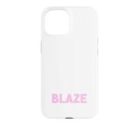 Nom de Chien Blaze personnalisé My Dog Thinks Im Cool Coque pour iPhone 15
