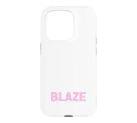 Nom de Chien Blaze personnalisé My Dog Thinks Im Cool Coque pour iPhone 15 Pro