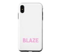 Nom de Chien Blaze personnalisé My Dog Thinks Im Cool Coque pour iPhone XS Max
