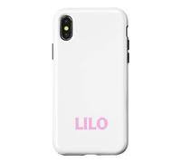 Nom de Chien Lilo personnalisé My Dog Thinks Im Cool Coque pour iPhone X/XS