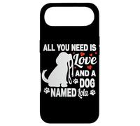 Nom de Chien personnalisé Lola Cute Dog Lover Coque pour iPhone Air
