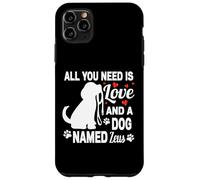 Nom de Chien personnalisé Zeus Mignon pour Les Amoureux des Animaux de Compagnie Coque pour iPhone 11 Pro Max