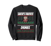 Nom de Daniel drôle de Noël préféré du Père Noël Daniel Sweatshirt