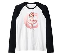 Nom de Danse de la Danseuse, première Lettre C, Girly Tutu Ballet Manche Raglan