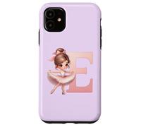 Nom de Danse de la Danseuse, première Lettre E, Girly Tutu Ballet Coque pour iPhone 11