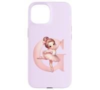Nom de Danse de la Danseuse, première Lettre G, Girly Tutu Ballet Coque pour iPhone 15