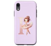 Nom de Danse de la Danseuse, première Lettre I, Girly Tutu Ballet Coque pour iPhone XR