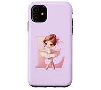 Nom de Danse de la Danseuse, première Lettre L, Girly Tutu Ballet Coque pour iPhone 11
