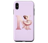 Nom de Danse de la Danseuse, première Lettre N, Girly Tutu Ballet Coque pour iPhone XS Max