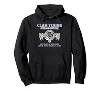 Nom de famille Jeune écossais Clan Young Sweat à Capuche