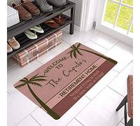 Nom De Famille Personnalisé Drôle À La Maison De Retraite Arrêtez De Vivre Au Travail Nous Travaillons Maintenant À Vivre Tapis De Bain Antidérapant Absorbant Paillasson Antidérapant Pa